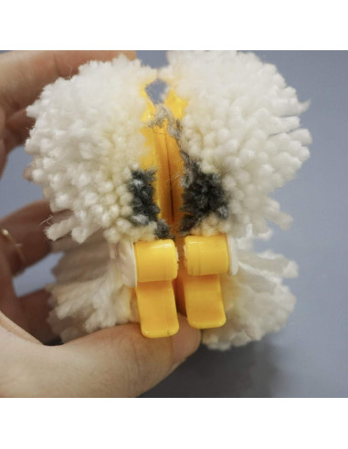 Juego de Herramientas para Hacer Pompones Hand U Journey 6 Tamaños