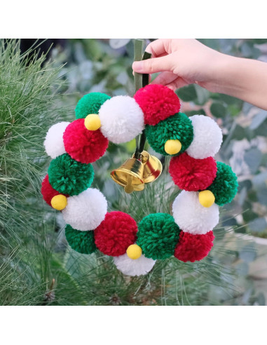 Juego de Herramientas para Hacer Pompones Hand U Journey 6 Tamaños