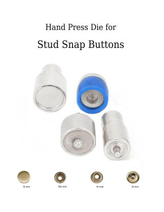 Kit de Botones a Presión DZNTOOLS 15mm con 61 Troqueles 2