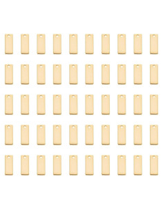 Etiquetas Rectangulares en Blanco UNICRAFTALE 50pcs 13x5mm