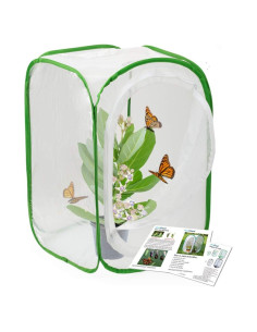 Cage para mariposas RestCloud 60.96 cm con cremallera y malla