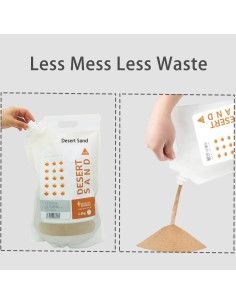 Arena de Baño para Hámster Tfwadmx 2.5kg Sin Polvo 2