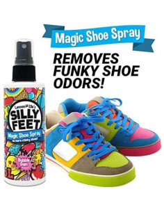 Spray Desodorante para Pies y Zapatos Silly Feet Aroma Chicle 2