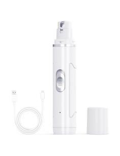 Cortador de Uñas Eléctrico Profesional Chwwen - Silencioso, Recargable, 2 Velocidades, Para Perros y Gatos