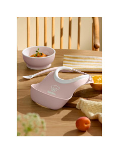 Juego de Alimentación BabyBjrn 3 Piezas Rosa Polvo Bebé 2