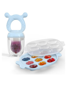 Extractor de Frutas HEOMOONE Azul Cielo - Silicona BPA Free