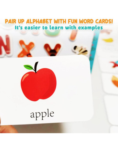 Alfabeto Magnético de Madera Comfecto - 41 Piezas Educativas