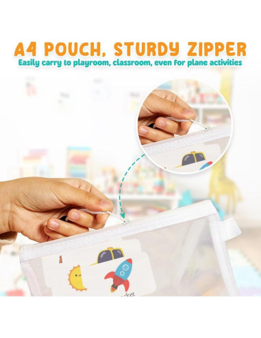 Alfabeto Magnético de Madera Comfecto - 41 Piezas Educativas