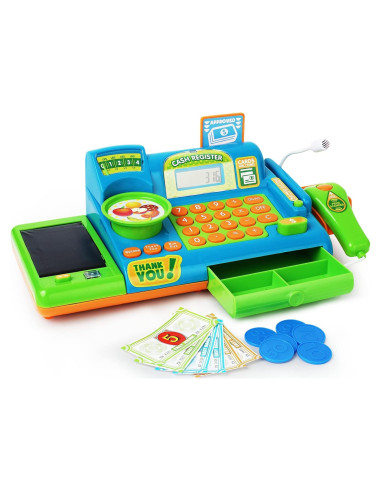 Caja Registradora de Juguete Boley 19 Piezas Interactiva