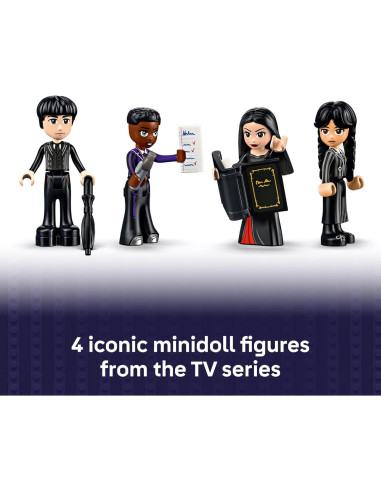 LEGO Casa de Morticia Miércoles 76786 - Juguete 1002 Piezas