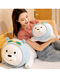 Juguete de Peluche Oso Polar OUKEYI 35 cm Blanco Kawaii 2