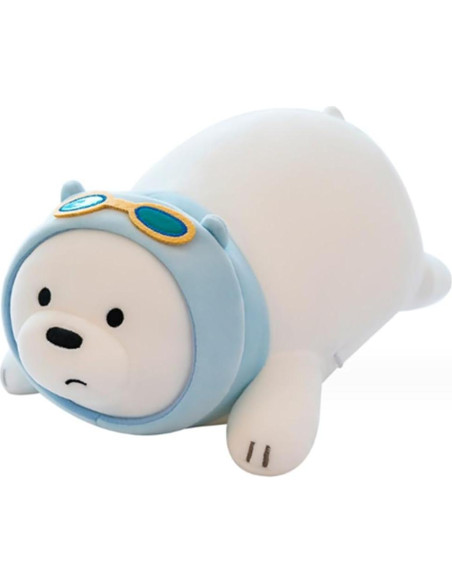 Juguete de Peluche Oso Polar OUKEYI 35 cm Blanco Kawaii