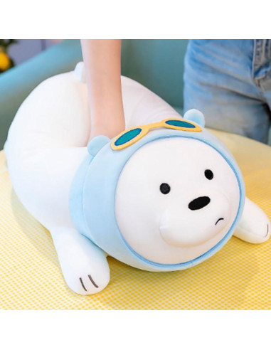 Juguete de Peluche Oso Polar OUKEYI 35 cm Blanco Kawaii