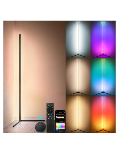 Lámpara de Esquina LED Inteligente Tacopet 155 cm RGBWW