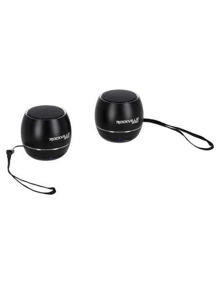 Altavoces Bluetooth Portátiles Rockville RPB3-Negro 5W TWS