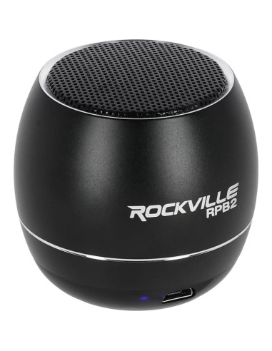 Altavoces Bluetooth Portátiles Rockville RPB3-Negro 5W TWS