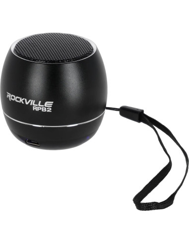 Altavoces Bluetooth Portátiles Rockville RPB3-Negro 5W TWS