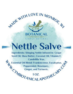 Ungüento Natural de Ortiga 28 g - Alivio Piel y Músculos