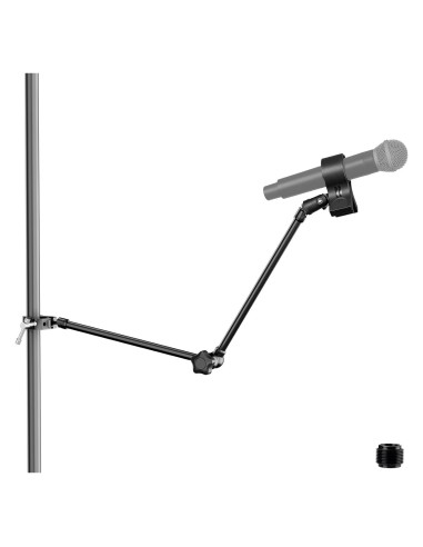 Soporte de Micrófono Brazo Mágico Ajustable 54.5 cm Negro