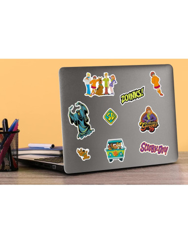 Calcomanías Scooby-Doo - Paquete de 50 Vinilo Premium