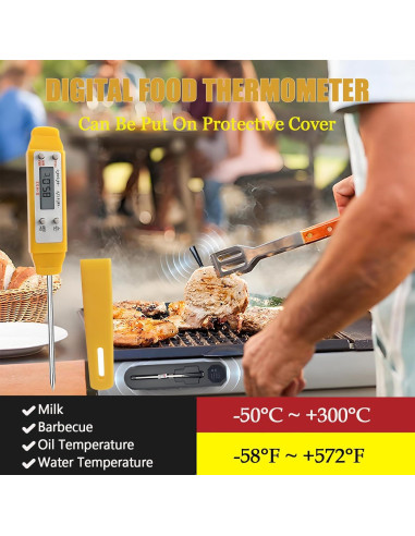 Termómetro Digital de Carne Ausenzup - Precisión Alta 300C