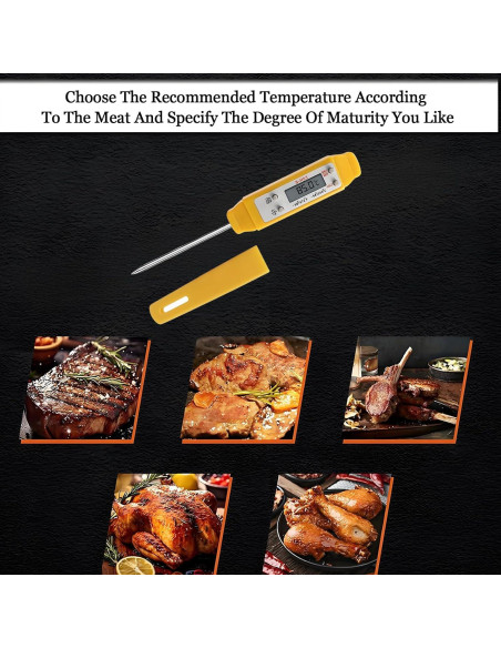 Termómetro Digital de Carne Ausenzup - Precisión Alta 300C