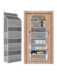 Organizador Colgante de Puerta SpaceHacks 4 Niveles 18kg Gris