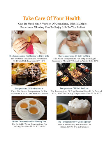 Termómetro Digital de Carne Ausenzup - Precisión Alta 300C