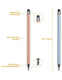 Stylus 2-en-1 Acempire para Pantalla Táctil - Alta Precisión 2