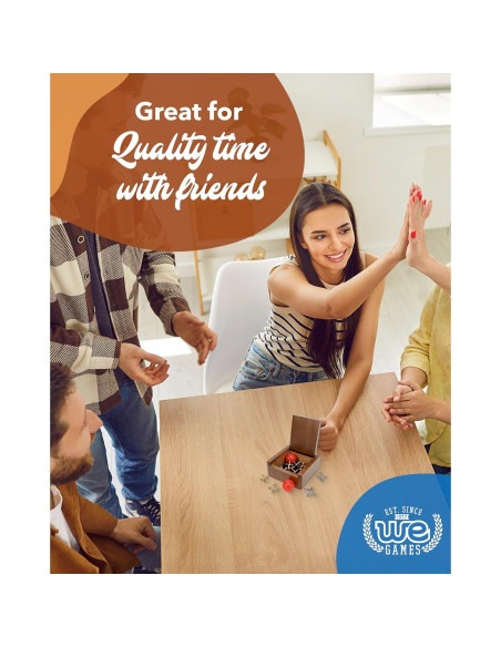 Juego de Jacks de Metal WE Games - Set Clásico con 2 Pelotas Juego de Jacks de Metal WE Games - Set Clásico con 2 Pelotas