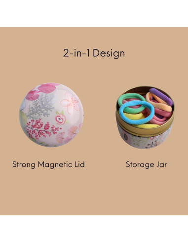 Soporte Magnético para Horquillas FAIRCHIC - 20 Piezas Rosa