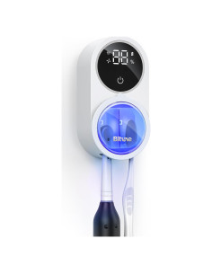 Limpiador de Cepillos de Dientes Bitvae con Soporte Pared LED