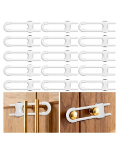 Cerraduras de Seguridad para Gabinetes Modacraft 15 Piezas