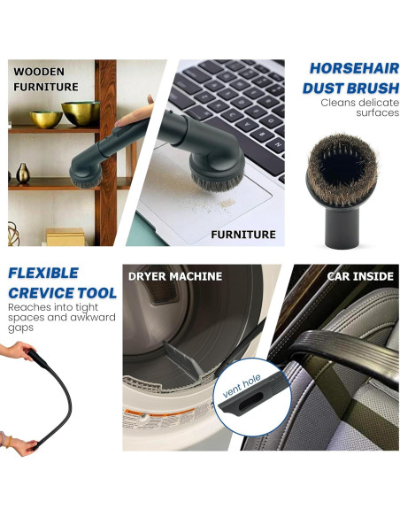 Accesorios de Aspiradora VACEXT para Miele C1 C2 C3 - 5 Piezas