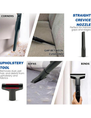 Accesorios de Aspiradora VACEXT para Miele C1 C2 C3 - 5 Piezas