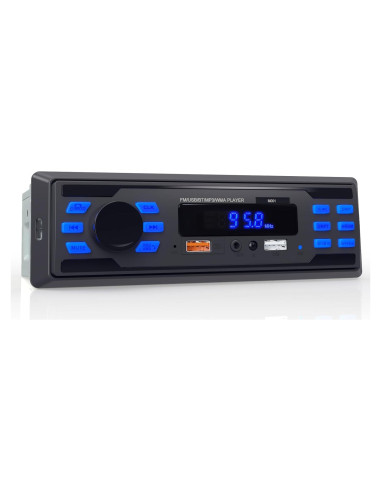 Estéreo de Coche Bluetooth Norhom 1 DIN FM USB AUX 388g
