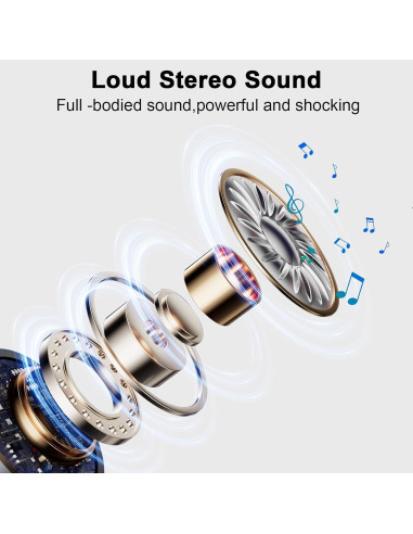 Soporte Ajustable con Altavoz Bluetooth Hupoaf 2600mAh