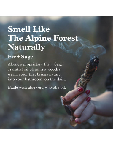 Jabón Corporal Natural Alpine Provisions 500ml Abeto y Salvia