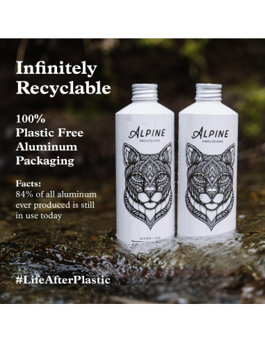 Jabón Corporal Natural Alpine Provisions 500ml Abeto y Salvia