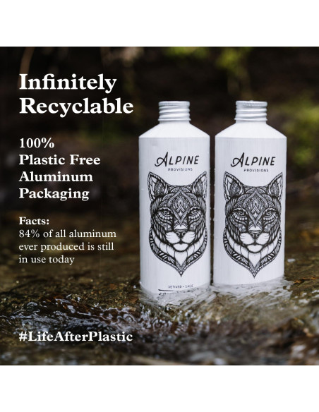 Jabón Corporal Natural Alpine Provisions 500ml Abeto y Salvia