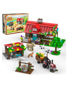 Conjunto de Construcción de Granja QHECTTY 791 Piezas