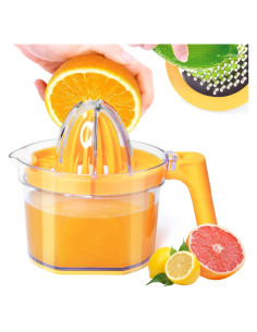 Exprimidor Manual ChefVille MJ02 Naranja 620ml Multifuncional