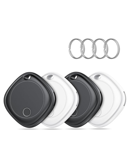 Etiquetas Air Tracker Ajblg - Paquete de 4, Bluetooth iOS