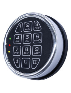 Cerradura Electrónica de Seguridad La Macaza LM-SC019SL Cromo