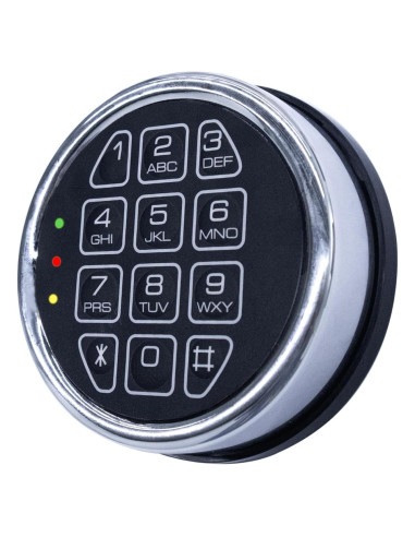 Cerradura Electrónica de Seguridad La Macaza LM-SC019SL Cromo