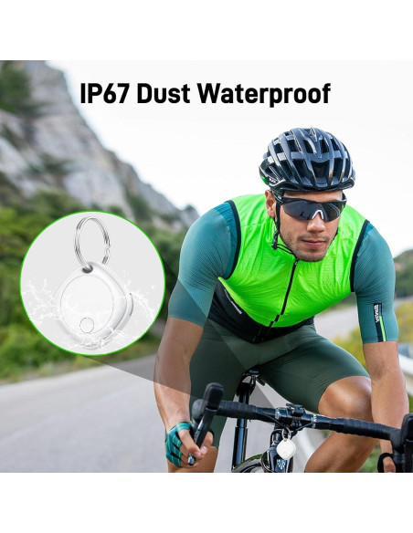 Etiquetas Air Tracker Ajblg - Paquete de 4, Bluetooth iOS