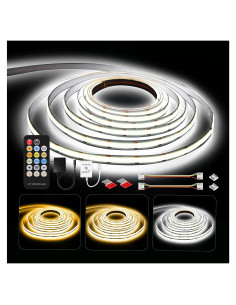 Tira LED COB 5m DAYBETTER Blanco Ajustable 2700K-6500K