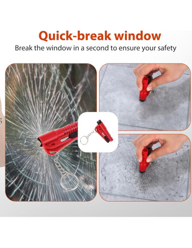 4 Piezas Herramienta de Escape Automóvil BOHUIZ 3 en 1