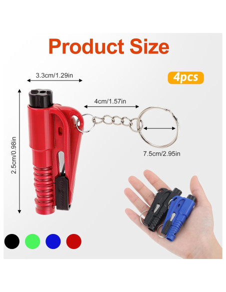 4 Piezas Herramienta de Escape Automóvil BOHUIZ 3 en 1