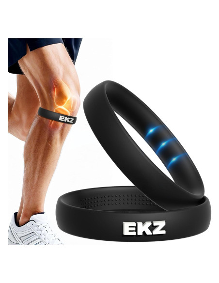 Correa de Rodilla de Silicona EKZ - Soporte Ergonómico Mediano